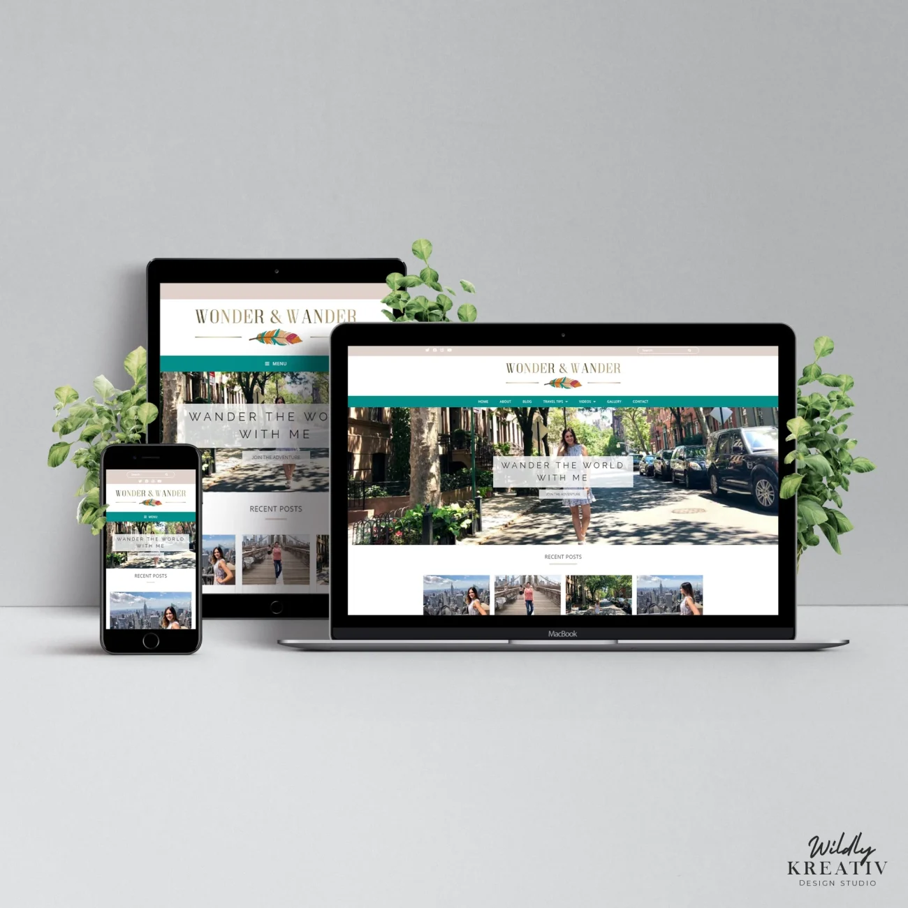 Wildly Kreativ Website Design