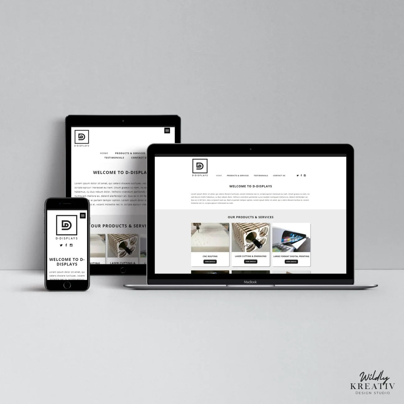 Wildly Kreativ Website Design