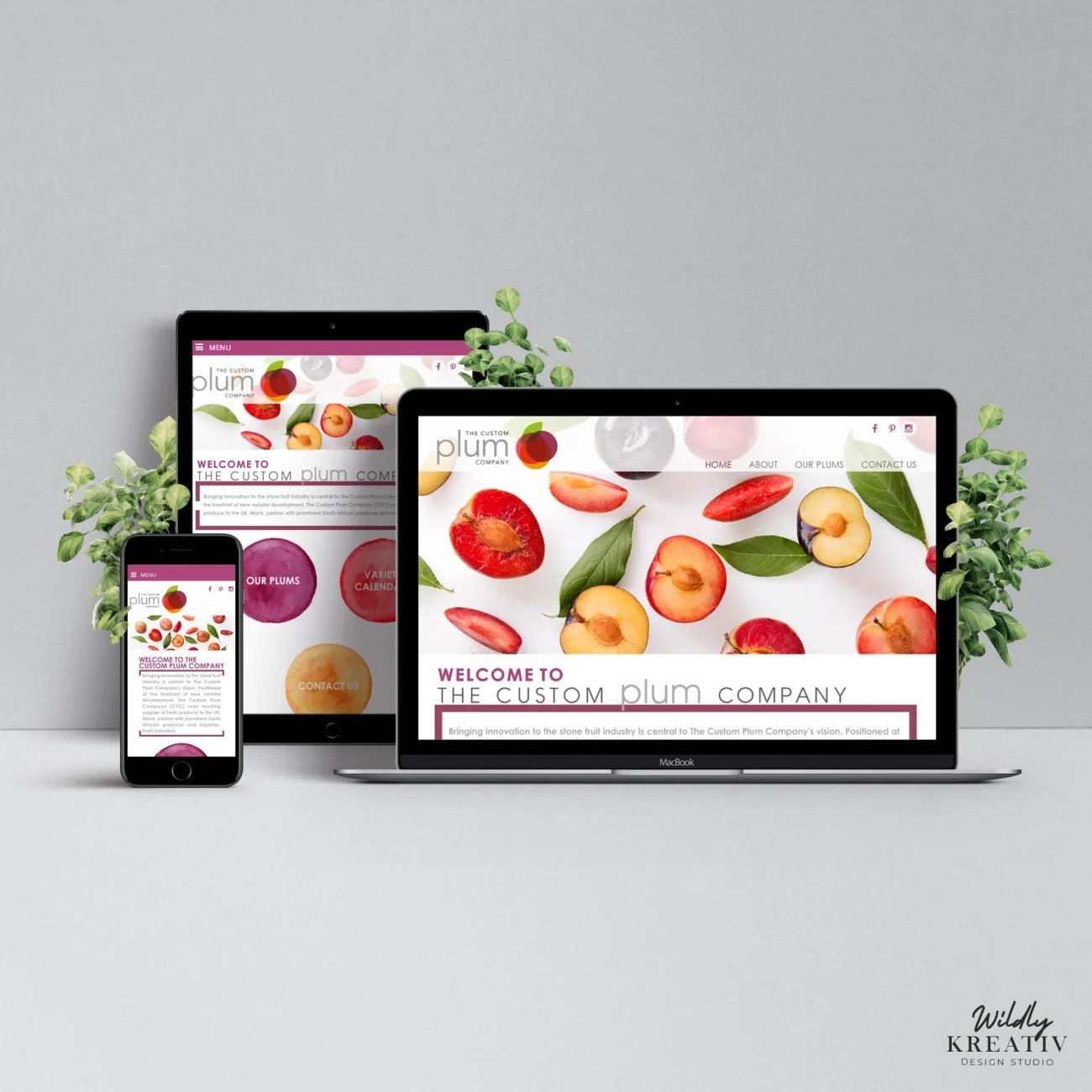 Wildly Kreativ Website Design