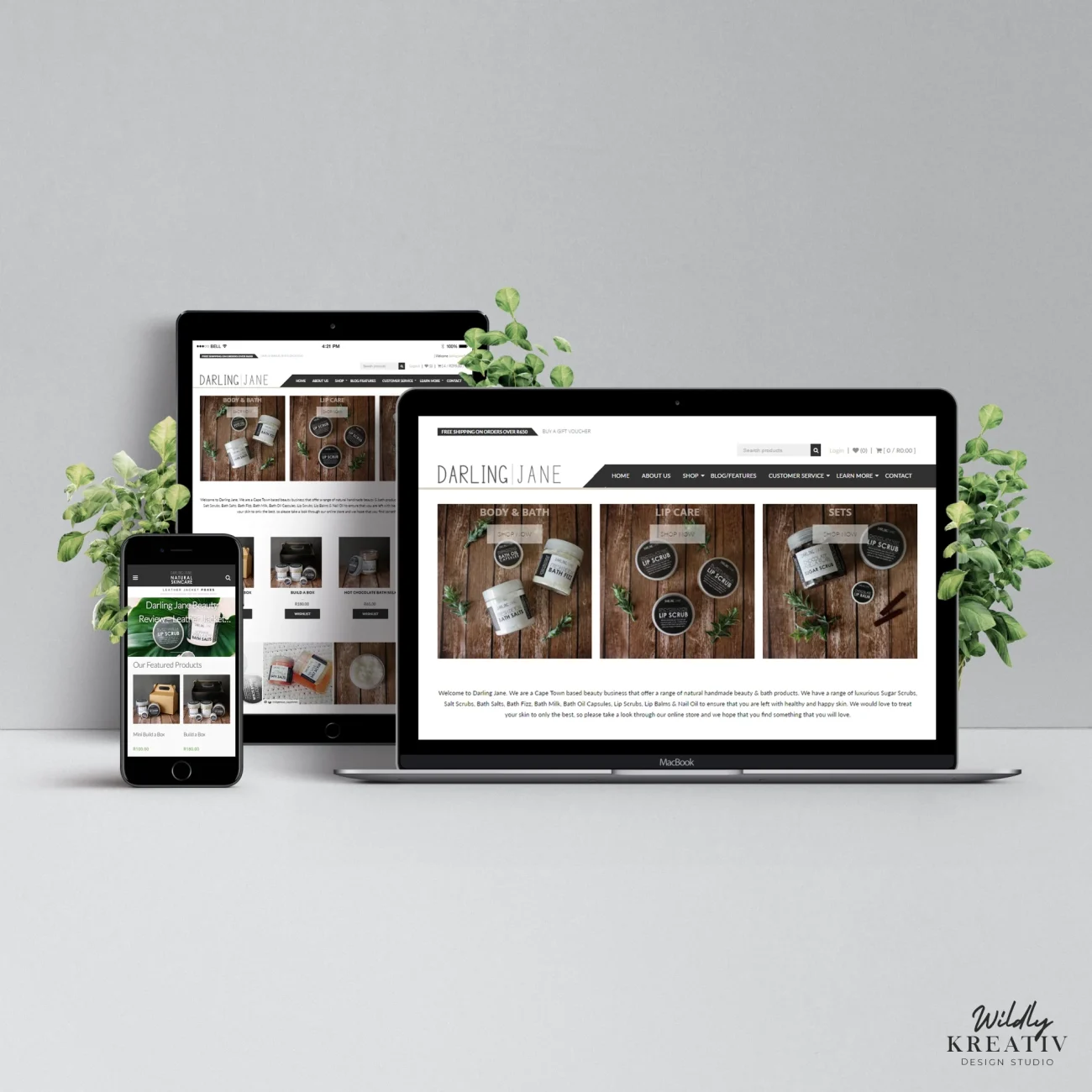 Wildly Kreativ Website Design