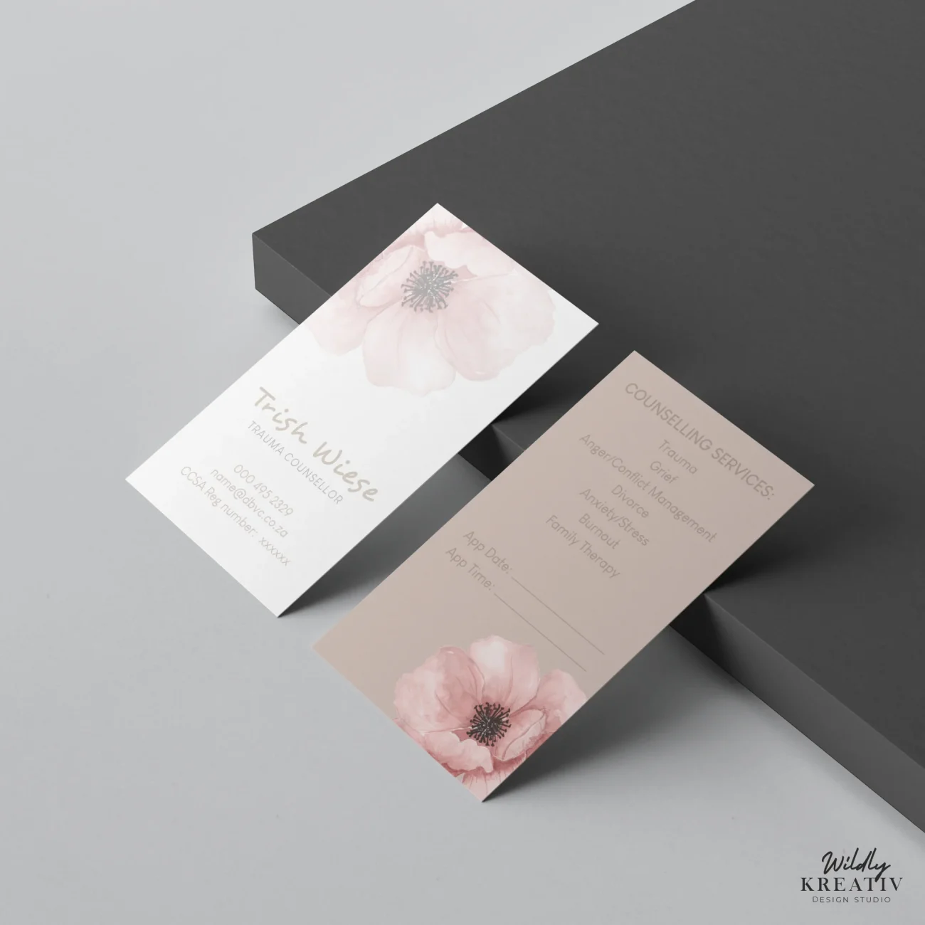 Wildly Kreativ Business Card Design 1