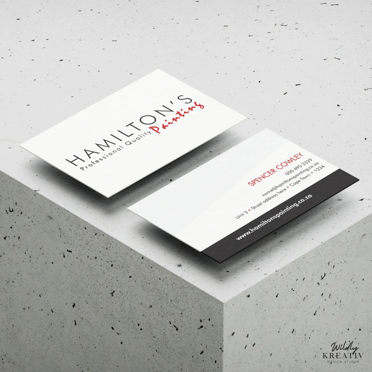 Wildly Kreativ Business Card Design 16