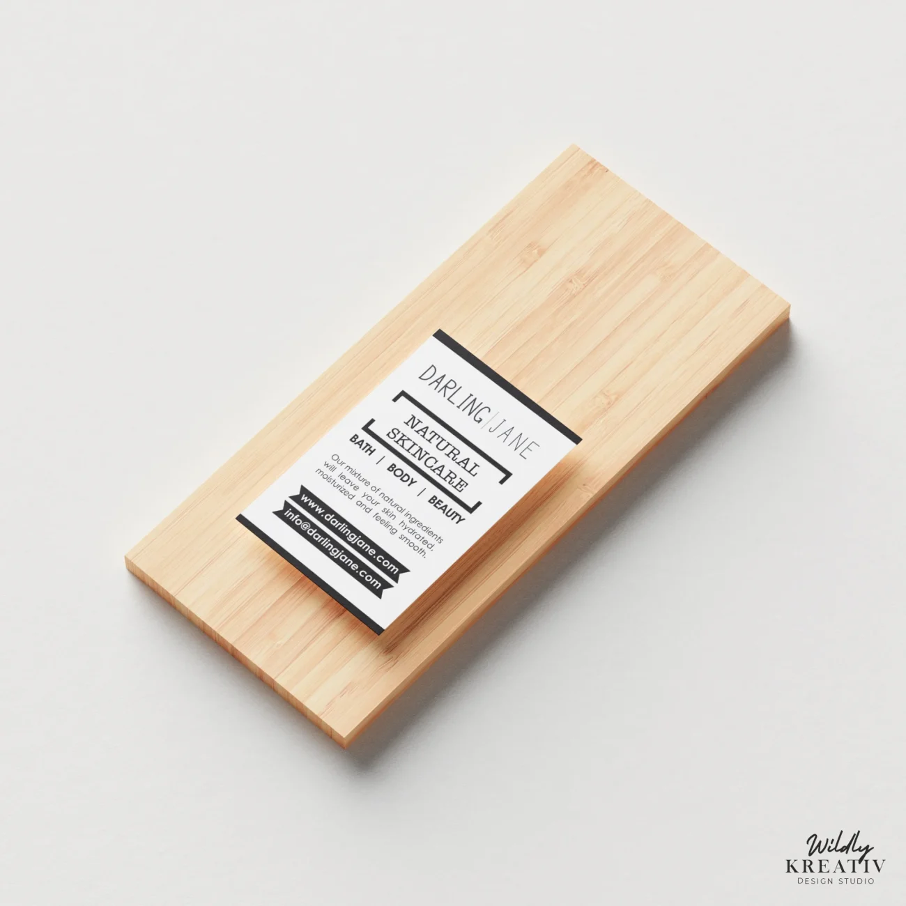 Wildly Kreativ Business Card Design 2