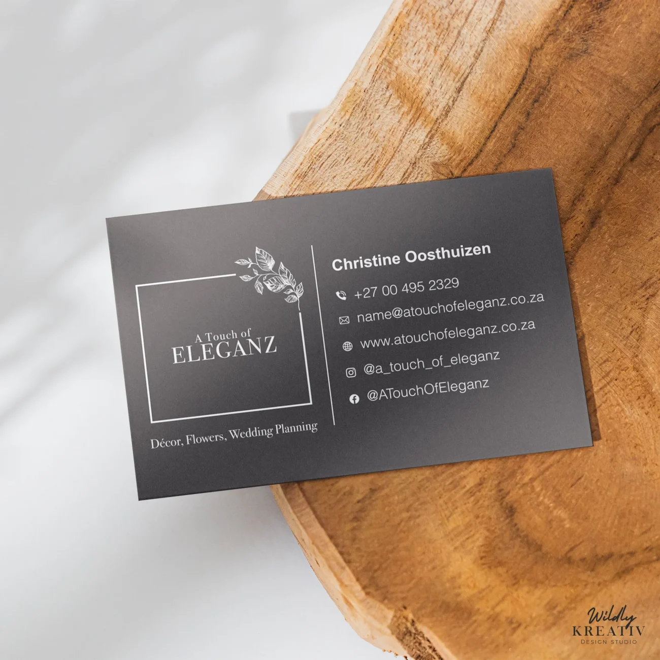 Wildly Kreativ Business Card Design 5