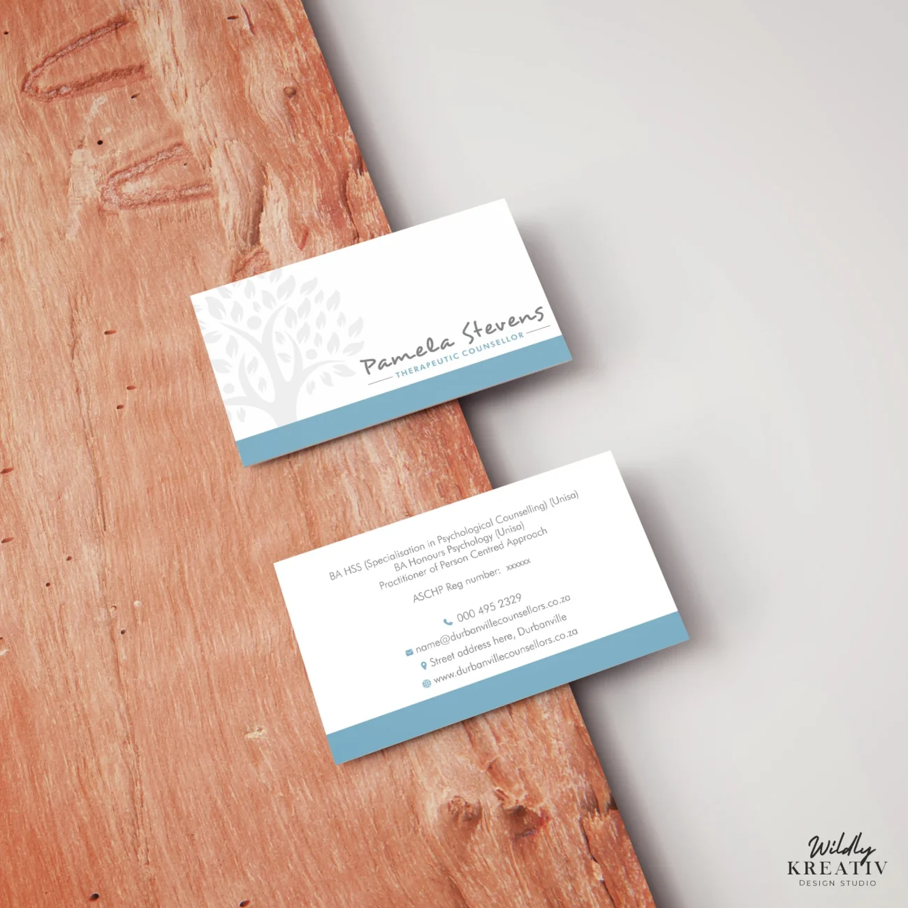 Wildly Kreativ Business Card Design 7