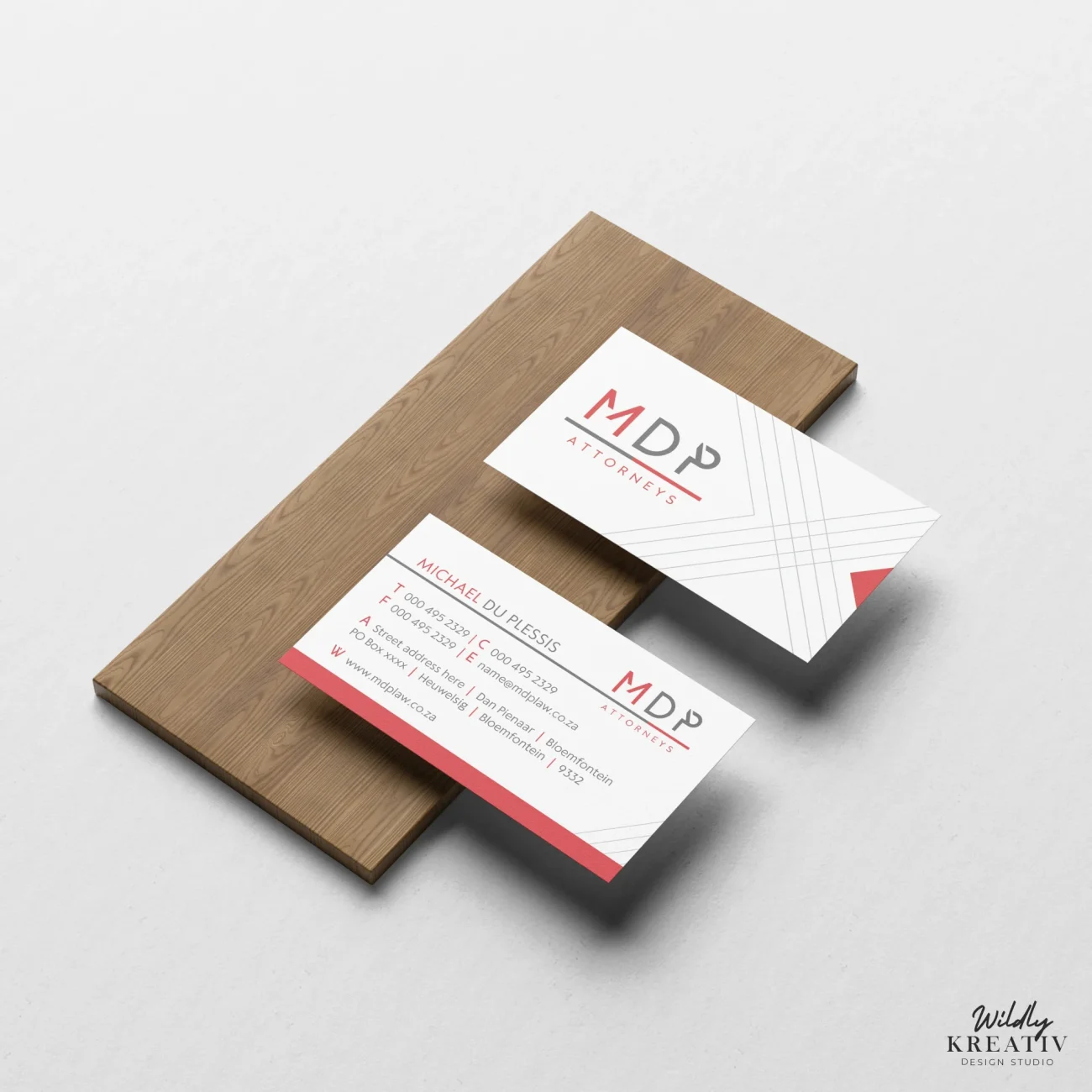 Wildly Kreativ Business Card Design 8