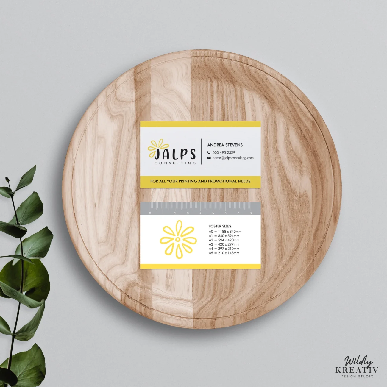 Wildly Kreativ Business Card Design 9