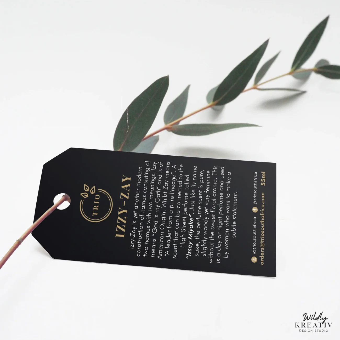 Wildly Kreativ Gift Tag Design 2