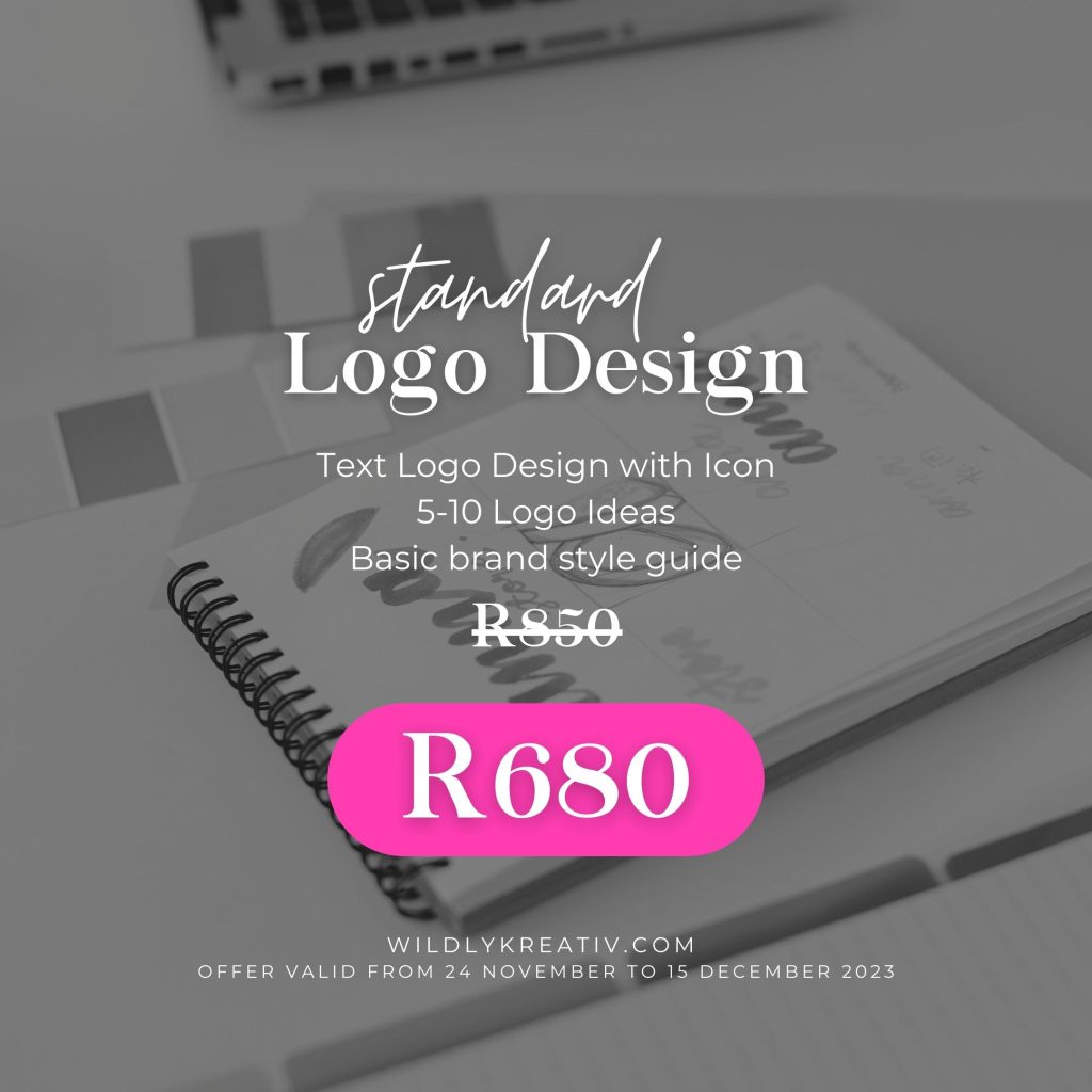 Wildly Kreativ Logo Design Black Friday Special