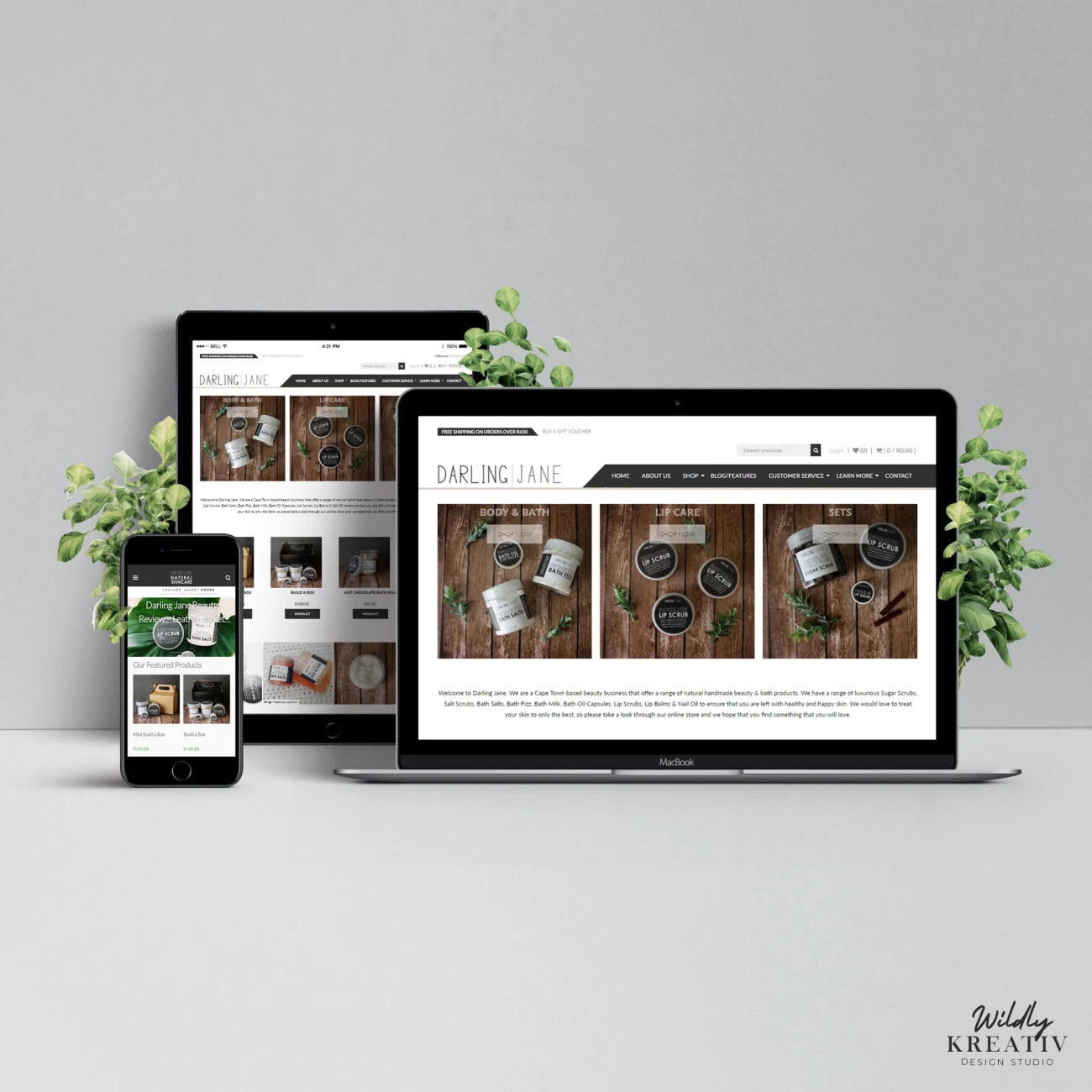 Wildly Kreativ Website Design 6